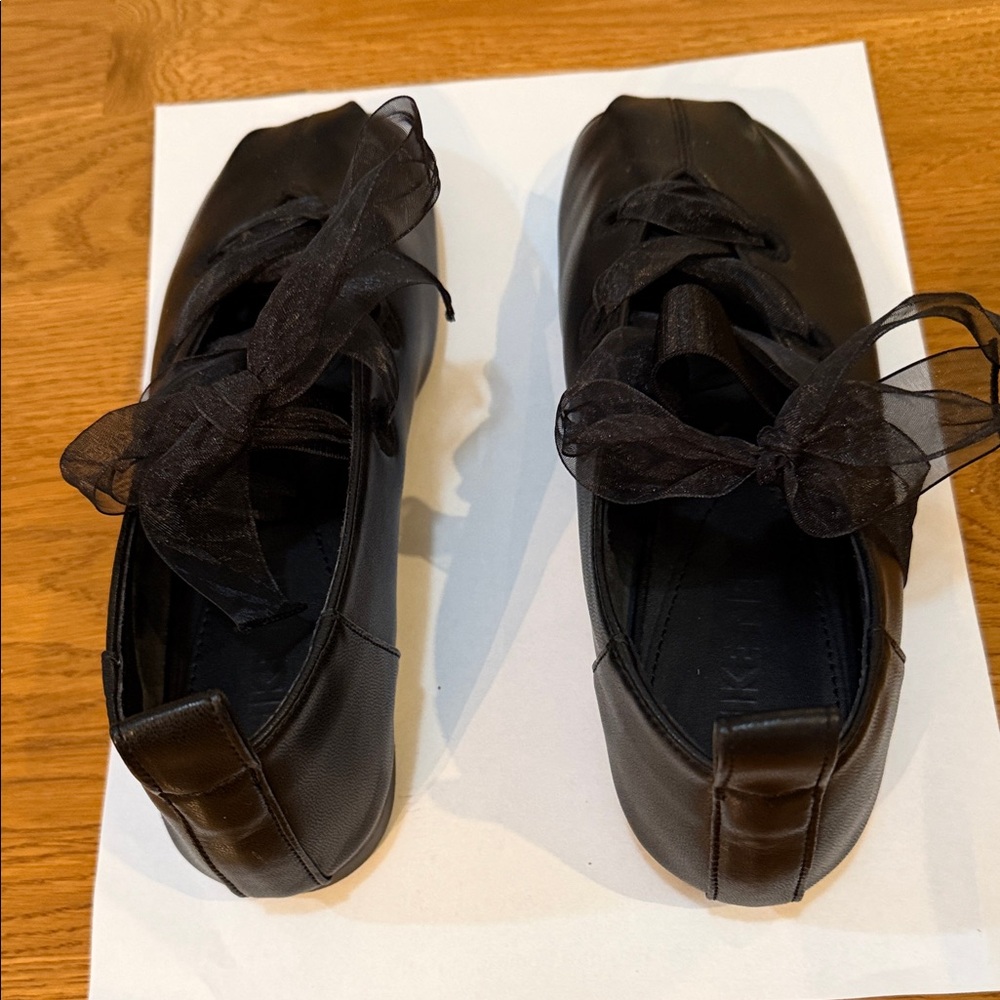 Reike Nen Organza Ribbon Flats.